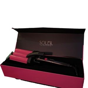 Soleil Beach waver black and pink